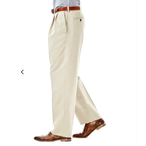 Haagar NWT Work To Weekend Khaki Pants. 38/30 - Picture 3 of 10